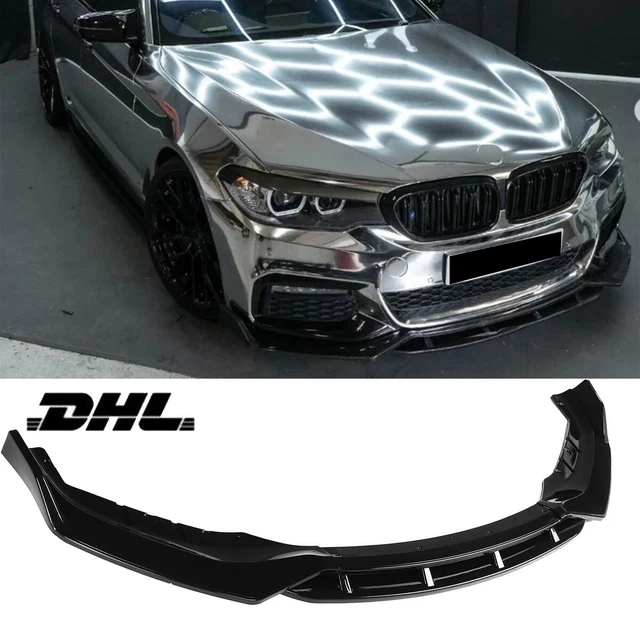 Fits 17-20 BMW G30 5 Series M Sport MP Style Front Bumper Lip PU