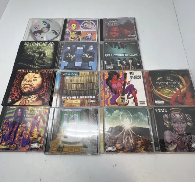 Hip-Hop/Rap Lot of 14 CDs (all with Parental Advisory) Out Kast