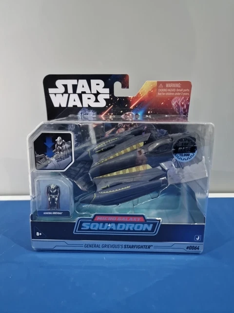 Star Wars Micro Galaxy Squadron General Grievous’s Starfighter RARE Series 3