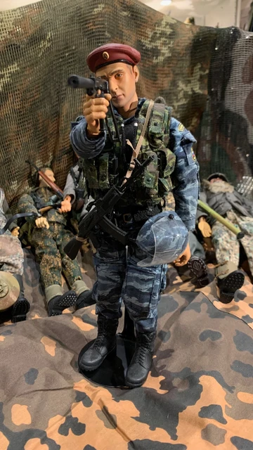 FIGURINE MILITAIRE 1 6 Russe MVD Krechet Falcon Elite Force EUR 75 00 PicClick FR