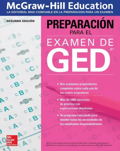 Preparación para el Examen de GED, Segunda Edición por McGraw Hill Editors (2018,