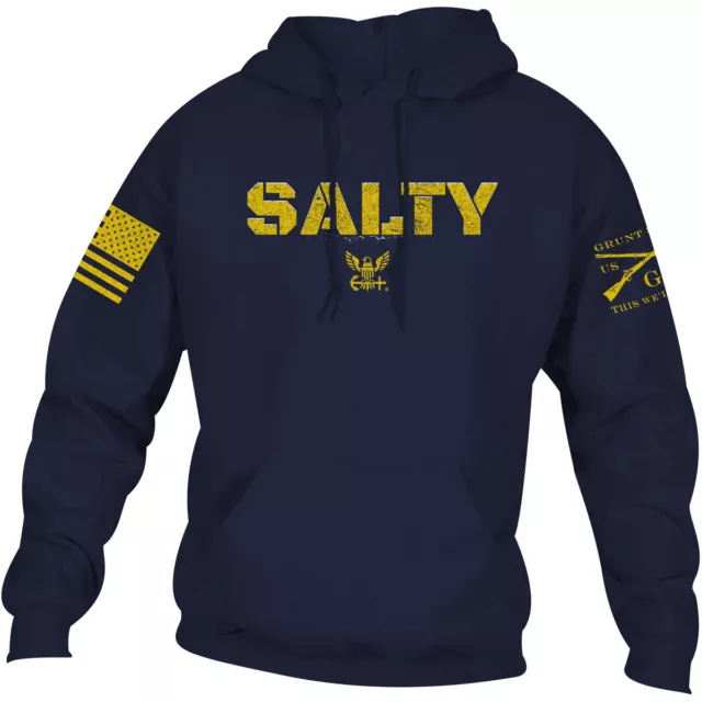Grunt Style USN - Salty Pullover Hoodie - Navy