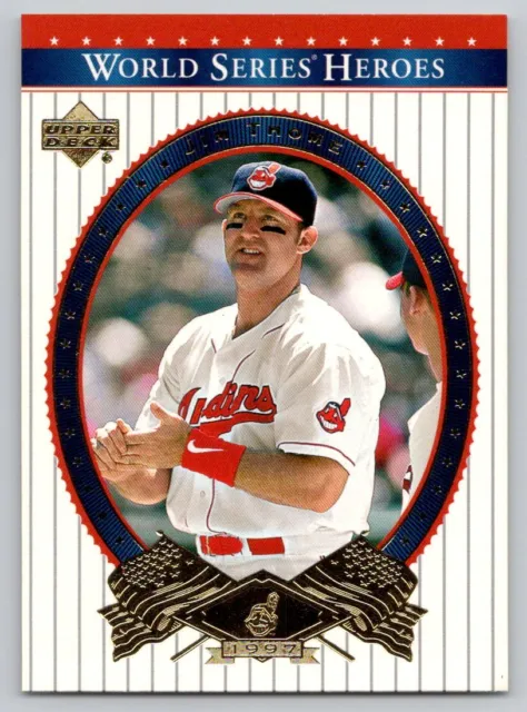 2002 Upper Deck World Series Heroes #39 Jim Thome  FREE SHIPPING