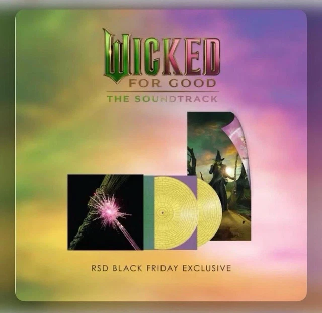 WICKED FOR GOOD Soundtrack RSD BF 2025 Record Store Day