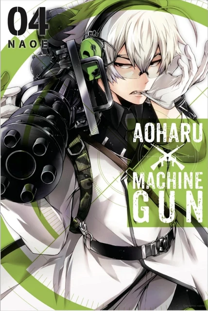 Aoharu x Machinegun Volume 4 - Manga English - Brand New