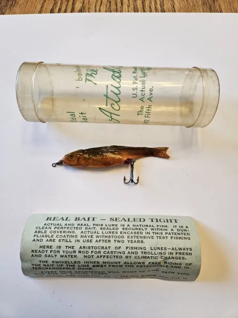 VINTAGE ACTUAL LURE Real Cricket fishing lure (Lot#9968) $12.95 - PicClick