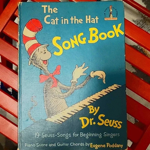 THE CAT IN the Hat Song Book 19 SuessSongs for Beginning Singers Dr