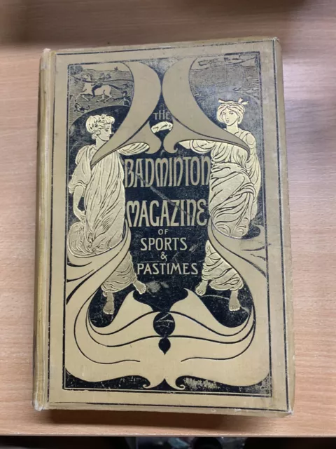 July To Dec 1906 The Badminton Magazine Sports Pastimes Bound Vol 23 Book (P12)