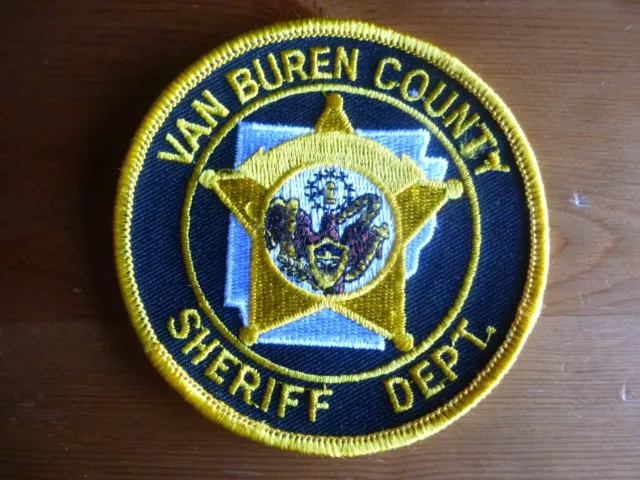 VAN BUREN COUNTY ARKANSAS SHERIFF PATCH DEPT UNIT USA Obsolete Original