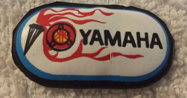 Motorcycle Advertising - YAMAHA - Puffy Magnet - L.I.LTD Magnetic 1970s