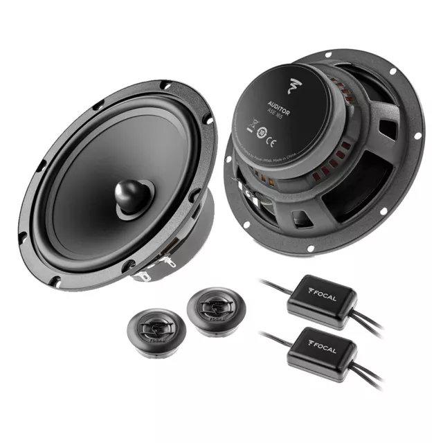 FOCAL Auto 2-Wege Auto Lautsprecher Kompo ASE-165 -165mm/16,5cm - 120 Watt