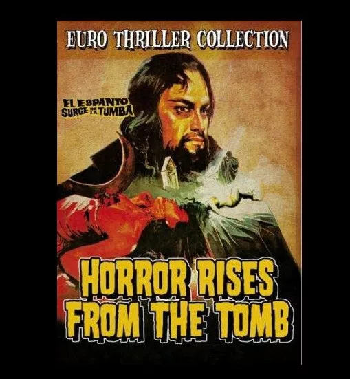 Horror Rises From The Tomb Super 8Mm Colour Sound 800Ft Cine Film German Naschy