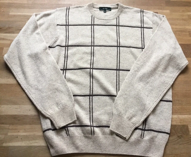 Pull Homme Uniqlo - 100% Laine - Taille M - Bleu Marine - Occasion Très Bon état