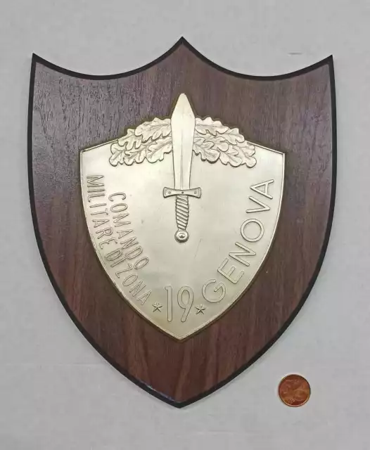 Crest Militare - Placca Comando di Zona 19° Genio Esercito