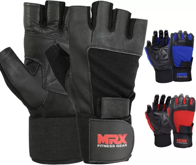 MRX Weight Lifting Gloves Gym Fitness Exercise Bodybuilding Workout Powerlifting
