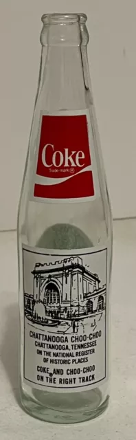 Collectible Coca Cola Bottle 1980 Chattanooga Choo Choo & Grand Dome Room EMPTY