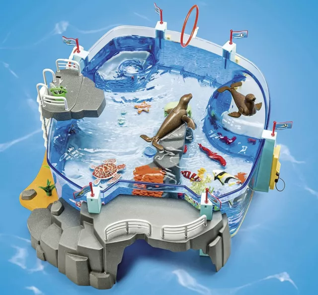 PLAYMOBIL 70537 Family Fun - Aquarium Mega Set 3