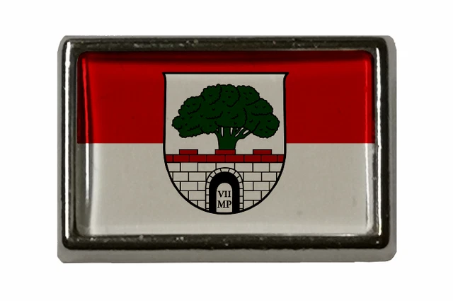 U24 Pin Hallenberg Flaggenpin - Anstecker Mit Butterflyclip 15x23mm