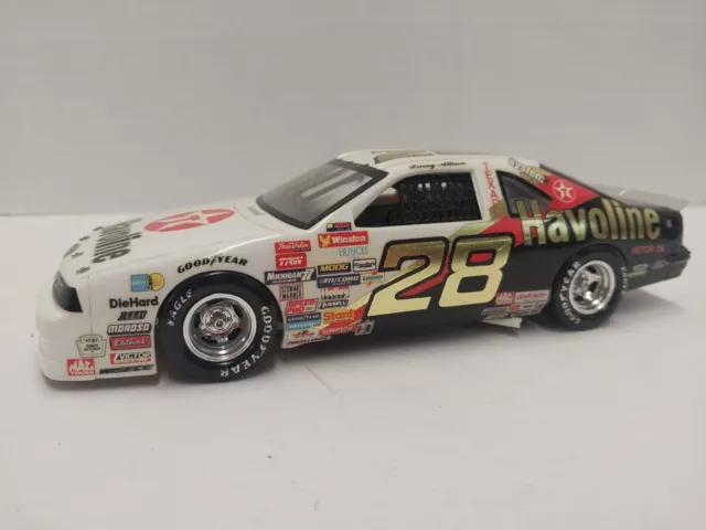 Built Davey Allison #28 Havoline Texaco Ford Thunderbird Nascar Model