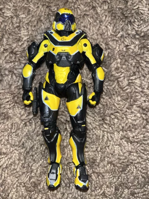 Mcfarlane Toys Halo 5: Guardians "Series 1" Yellow Spartan Athlon Action Figure