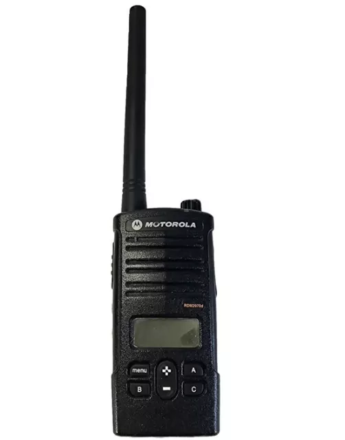 Motorola RDM2070d Walmart VHF Two-Way Radio Walkie Talkie with Battery