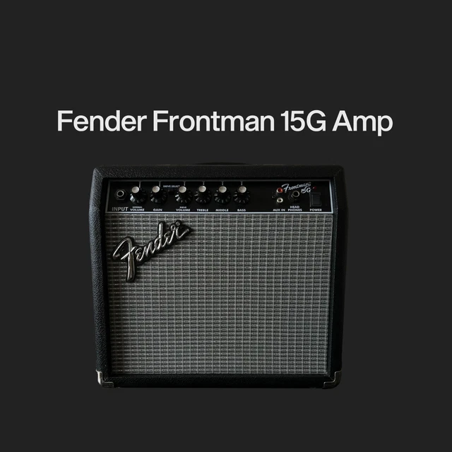 Fender Electric Guitar Amp Model Frontman 15G PR 495 Guitar Amplifier 38W