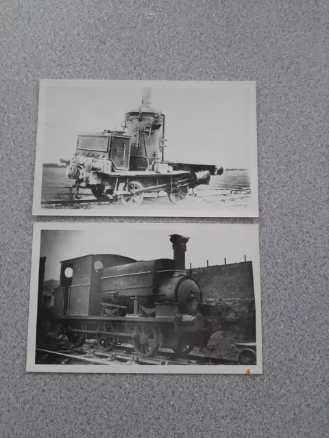 Industrial Locomotives of Stephen Offer Contractor,Cheadle Branch,Photographs x2