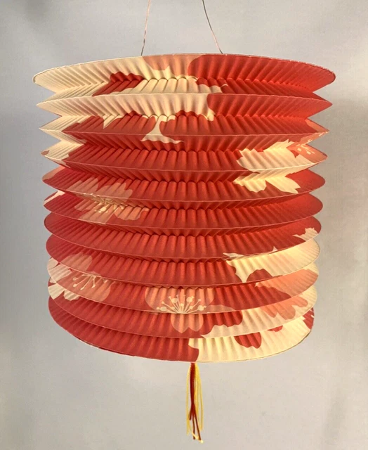 Japanese Cherry Blossom Paper Lantern Set6 Floral Moon Festival Kawaii Decor