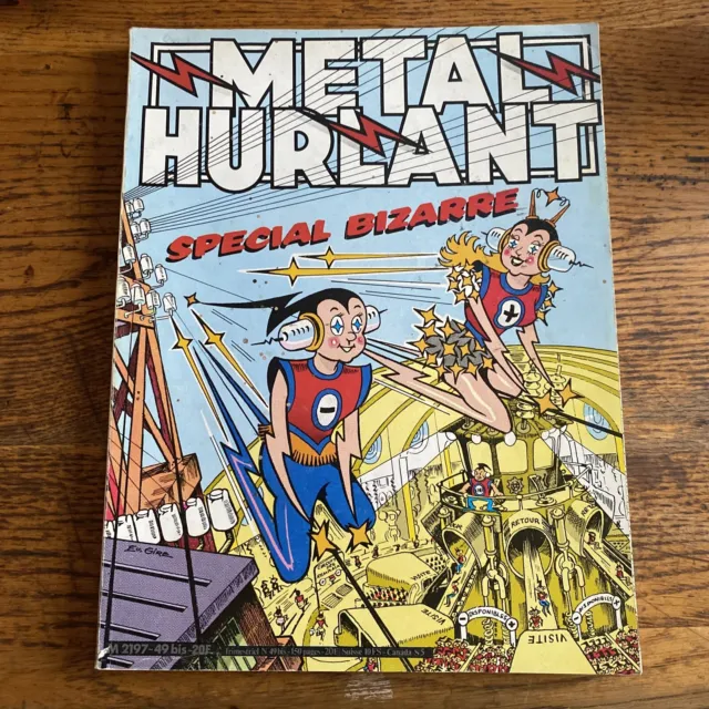BD EO /Magazine /Revue MÉTAL HURLANT Hors série n°49 bis Vintage de 1980 en TBE