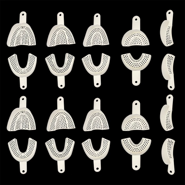 DENTAL IMPRESSION TRAYS UPPER+LOWER QUADRANT ANTERIOR All Sizes £3.73