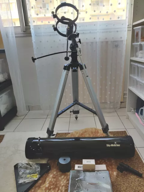 Télescope Skywatcher 130/900 - Monture EQ2 - Kit motorisation