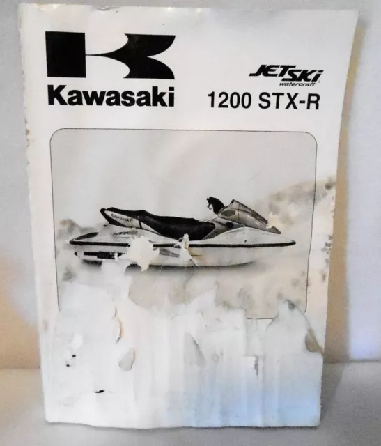 Kawasaki 2004 1200 STX-R, JT1200 Jet Ski Factory Service Manual