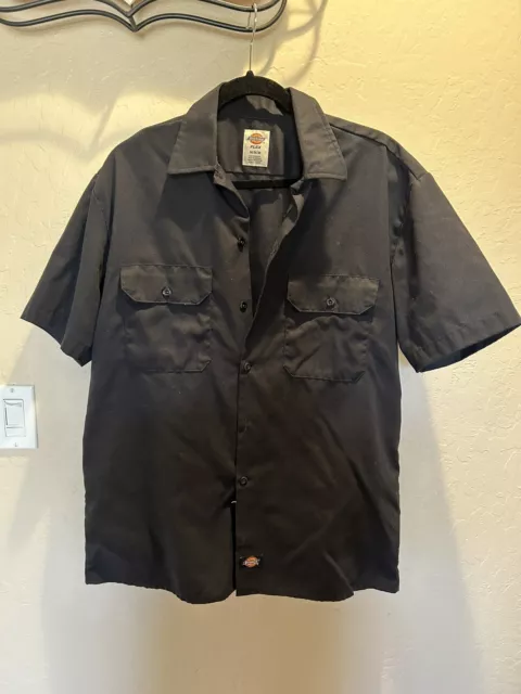 Black Dickies Work Shirt Size Medium