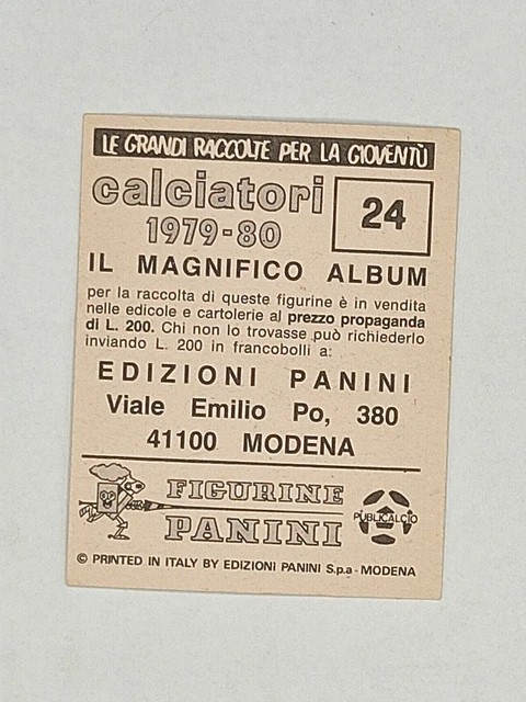 Lot De 100 Figurines Panini Calciatori 1979-80 Avec Velina - Collection Football Vintage Italien