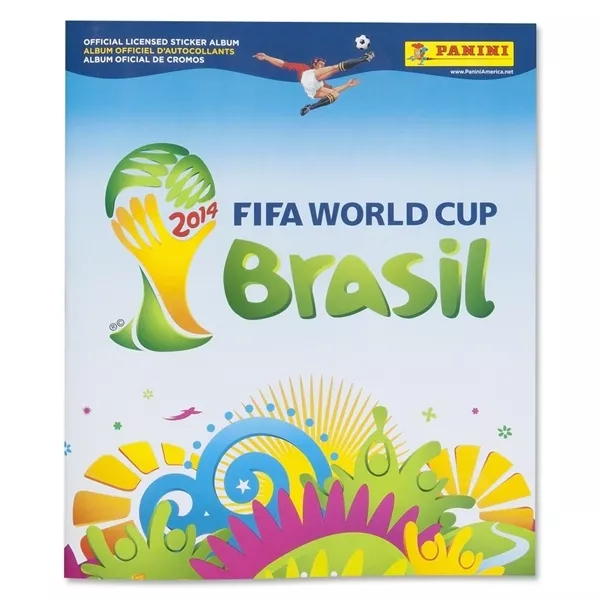 #602-639 Korea Russia Panini 2014 World Cup football sticker Brazil Brasil