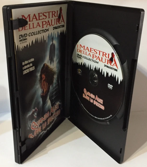 QUANDO ALICE RUPPE lo Specchio DVD Lucio Fulci Editoriale Horror Cult