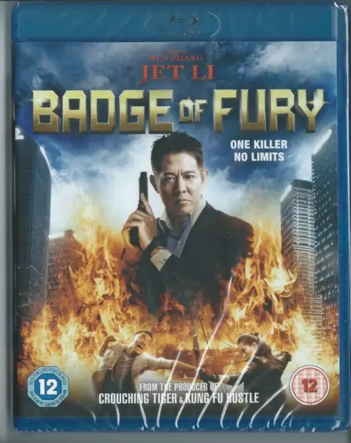 Badge Of Fury Blu-ray 2013 Film Rated 12 Action Crime Comedy 94 Minutes Sealed