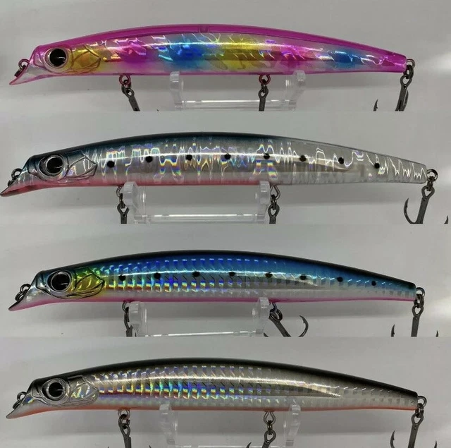 Fishing Sea Bass Pike Zander  Large Shallow Diving Sasuke Style 1.5m Lure