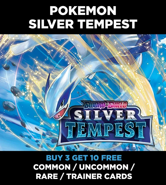 POKEMON SILVER TEMPEST Common / / Rare / Trainer Cards /195 £0