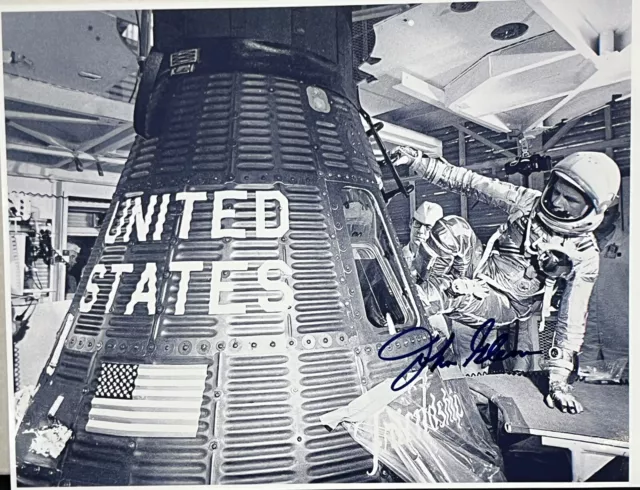 NASA Astronaut John Glenn Signed Autograph 3366