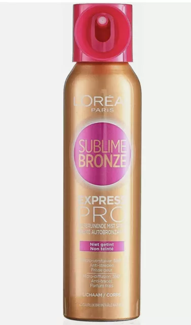 L'Oréal Paris Sublime Bronze Express PRO brume Autobronzante 150ml