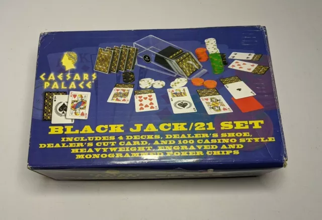 Caesars Palace Blackjack And 21 Set. Caesars Palace Blackjack And 21 Set.
