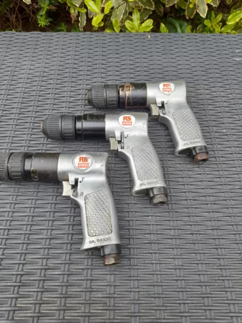 Rs Pro  Air Drills X3 Joblot Spares Or Repair PLEASE Read