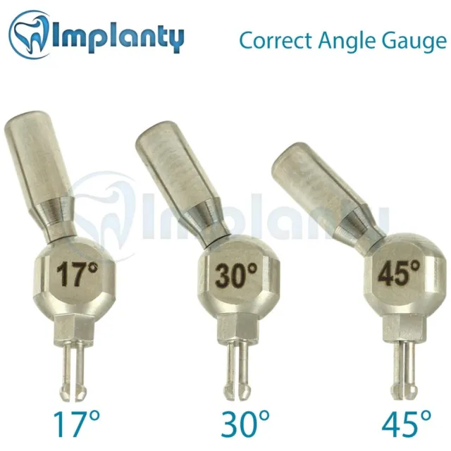 Correct Angle Gauge Dental Im plant Abutment Parallel Selection Tool Instrument