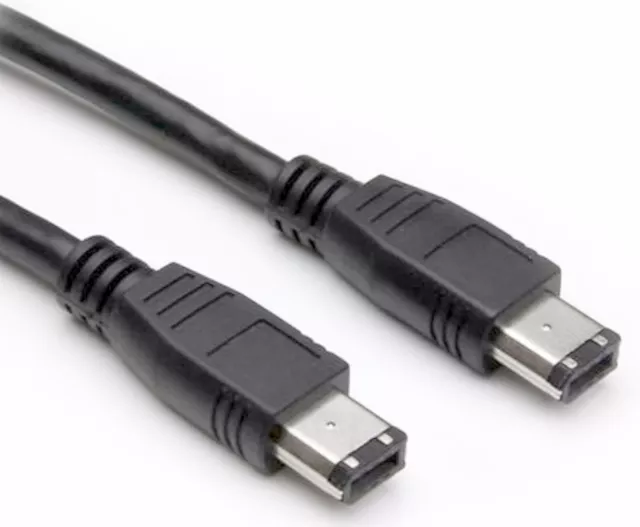 2m Firewire 400 6 pin to 6 pin 6-6 IEEE 1394 Cable Lead