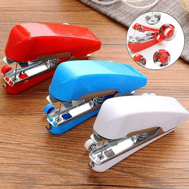 1 pieza Mini Máquinas de Coser Agujas Máquinas de Coser Portátiles Trabajo a Mano To`H7