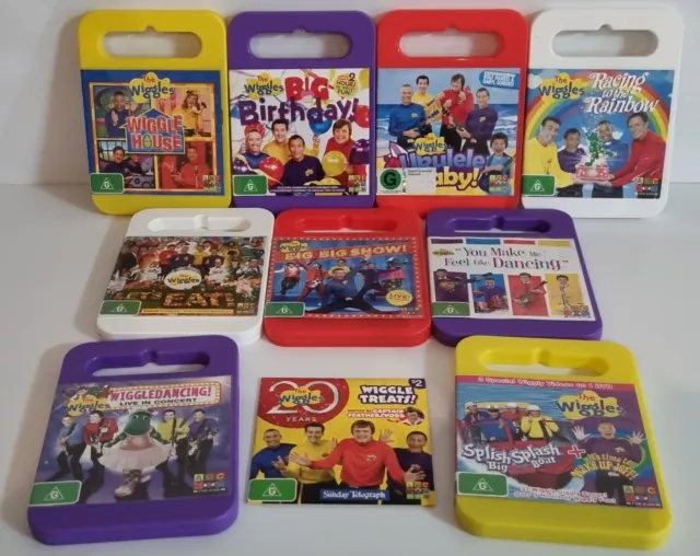 The Wiggles Dvd Bundle Set Of 10 Region 4 Free Tracked Postage 64 85 Picclick Au The Wiggles Dvd Bundle Set Of 10 Region 4 Free Tracked Postage 64 85 Picclick Au