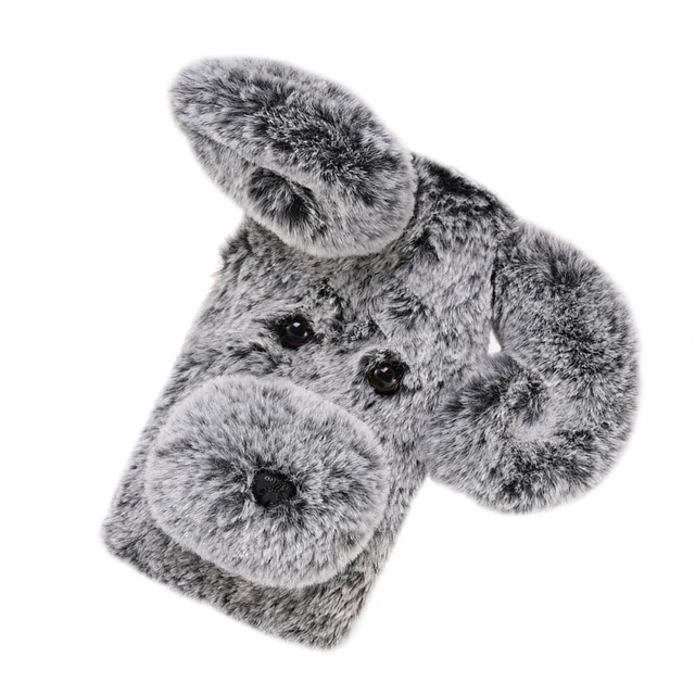 Coque pour téléphone à motifs en peluche douce Mignon Mode Hiver Garder 3