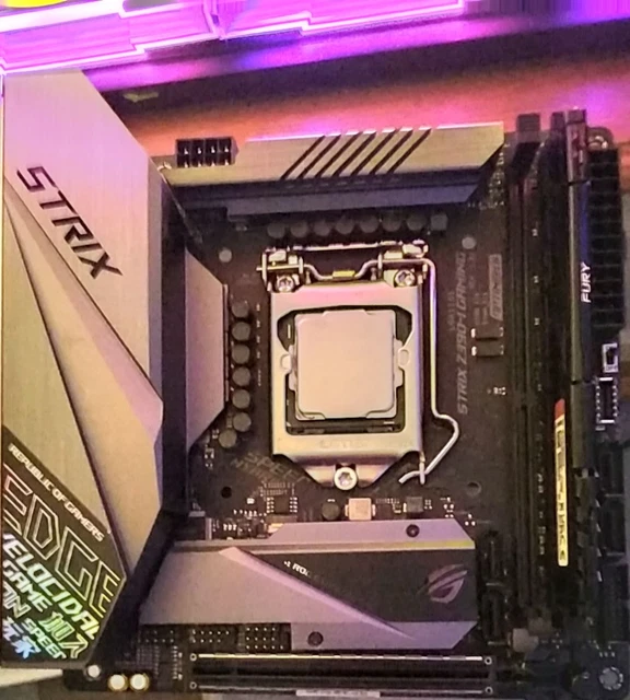ASUS ROG STRIX Z390-I GAMING+INTEL I5 9600k CPU £167.10 - PicClick UK