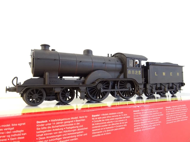 Oo Gauge Hornby Dcc Fitted Lner D16 8825 (Detailed Custom Weathered) R3233